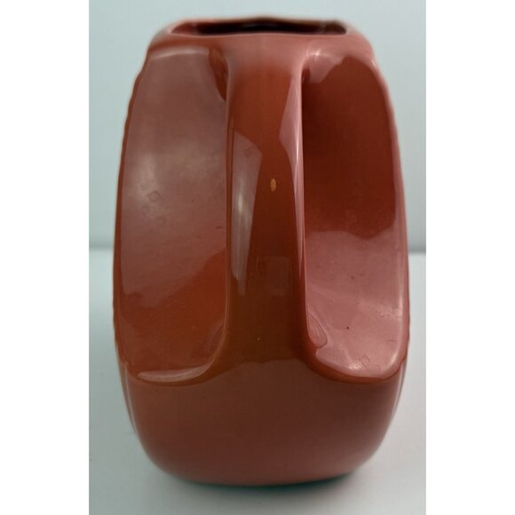 Fiesta Ware Large Disc Pitcher Orange/Poppy/Persimmon Made in USA EUC - Picture 3 of 10